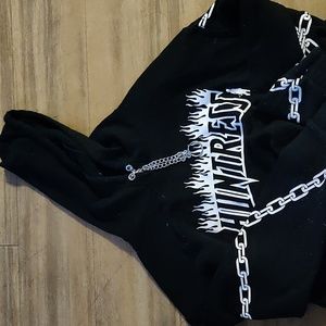 Her universe Birds of prey Harley Quinn huntress pullover black hoodie